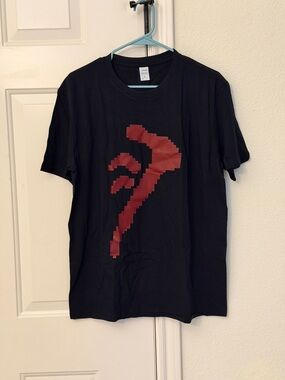 Supernatural Mark of Cain Pixelated T-Shirt. Large.